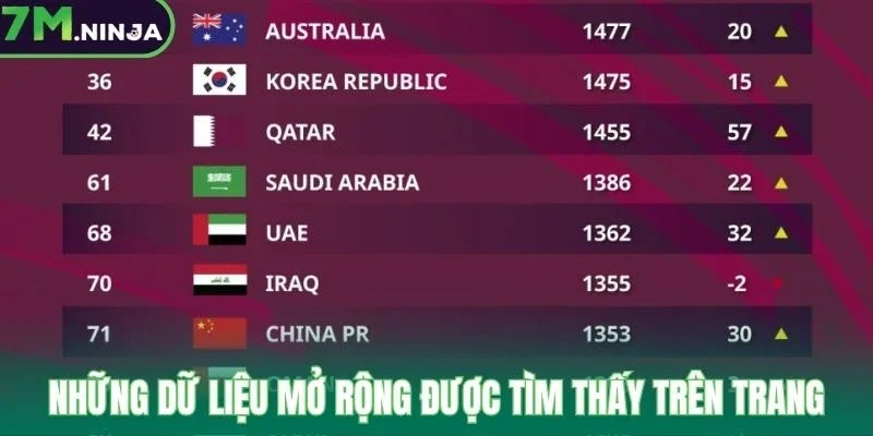 Những dữ liệu mở rộng được tìm thấy trên trang