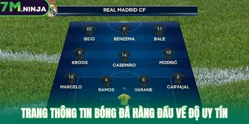 Trang thông tin bóng đá hàng đầu về độ uy tín